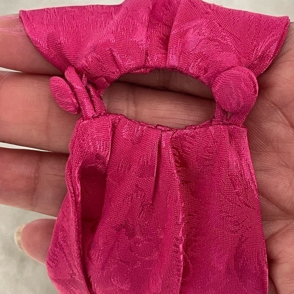 Ronny Kobo Blouse Women’s S Claire Pink Floral Halter Jacquard Print NWT $348 - Picture 8 of 10